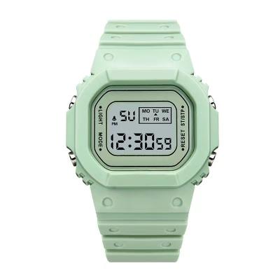 China Alarm Fashion Digital Watch Led Watches Wrist Student Sports Waterproof Women Children Digital Watch for sale