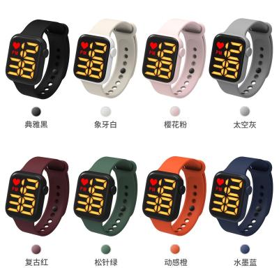 China Dropshipping Automatic Date Men Sport Casual Electronic Wristwatches Mens Digital Pendulum Silicone Clock LED Waterproof Watch For Kids for sale