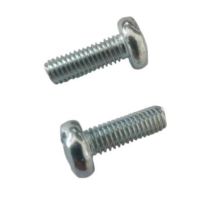 China YZ-B004 Carbon Steel Metric Din 7985 Phillips Pan Head Machine Screw M4 M5 M6 M7 M8 for sale