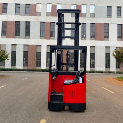 China 2 ton 2000kg 24V battery powered seat electric reach truck forklift lift 3m-6m for sale