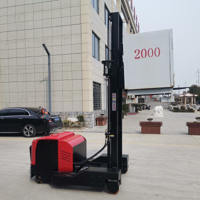 China Load Capacity 1500kg To 2000Kg Reach Stacker Forklift 3m Narrow Aisle Travelling Reach Trucks for sale