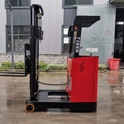 China 2.5 ton 2 ton 1.5 ton Stand-On Electric Reach Truck Optional Lift Height for sale