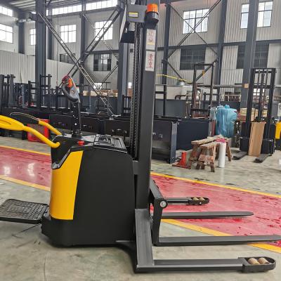 China Vertical AC Drive Motor Electric Stacker Truck All Electric Stacker Forklift Trucks for sale