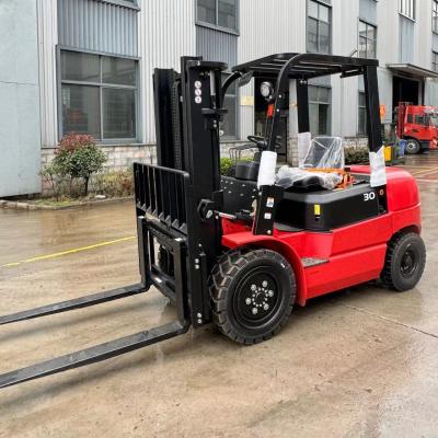 China 3 ton 5 ton Diesel Forklift Truck Large Forklift Trucks CE for sale