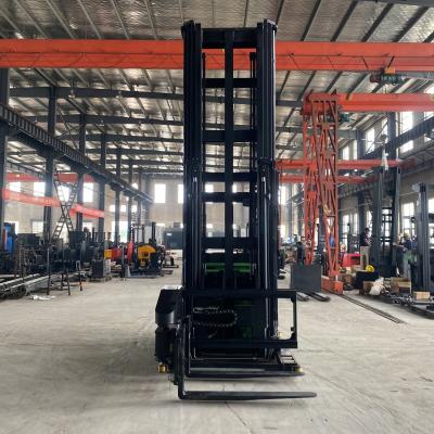 China 1.5T VNA Narrow Aisle Forklift Trucks 180 Degree Rotating Forks 3-Way Electric Pallet Stacker for sale