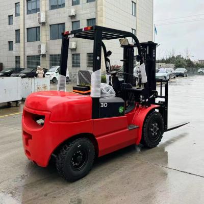 China 3m 4m 5m Diesel Powered Forklift 3000 To 6000mm 3.5 Ton Forklift Outdoor for sale