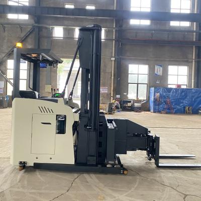 China New Style VNA Forklift CE 1.5 Ton 2 Ton Electric 3 Way Pallet Stacker Forklift for sale