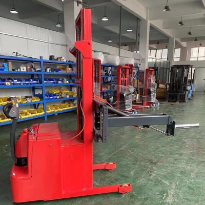 China 400KG Electric Battery Powered Paper Reel Plastic Film Reel Lifter For Printing And Packaging Industry for sale