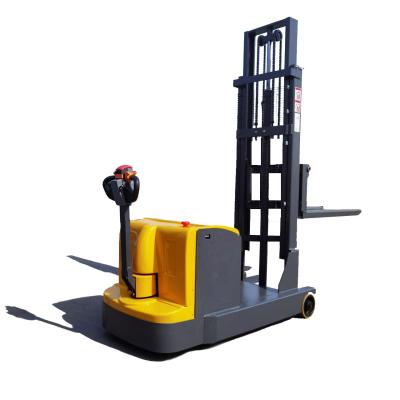 China Full Electric Pedestrian Stacker Truck Counterbalanced Pedestrian Stacker for sale