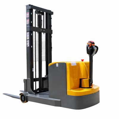 Κίνα Ηλεκτρικό Walkie Counterbalanced Stacker χωρητικότητα 3300lbs ύψος ανύψωσης 177inch προς πώληση