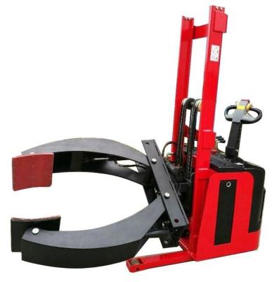 China Rotating 180 360 degrees Full Electric Clamp Electric Stacker 1000kg 1500mm with Paper Roll Clamp for sale