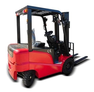 China 2.5 Ton 3 Ton 3.5 Ton 3 Meter Four Wheel Electric Forklift With 2 Mast Stage Used In Warehousing And Logistics Industry for sale