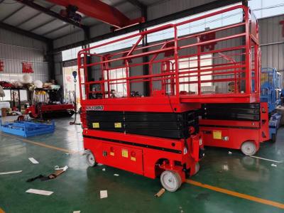 China 4m 6m 8m 10m 12m High Hydraulic Electric Aerial Work Platform With 230kg Capacity for sale