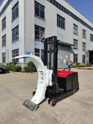 China First Chass 1000kg 3000mm Elctric Roll Stacker Forklift With Clamp for sale