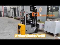 1 ton 1.5 ton 3m electric stacker trucks forklift counter balance with small turning radius