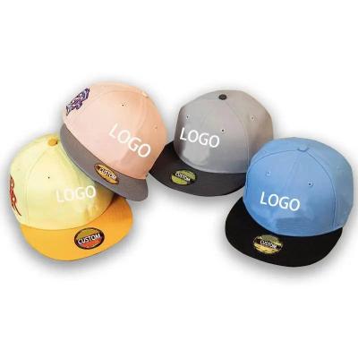 China Best Selling New Era Logo Patch Embroidery Custom Panel Flat Brim Baseball Snapback Hat Outdoor Waterproof Wholesale gorras 6 for sale