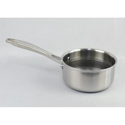 China 18/8 Stainless Steel Pots and Pans Sustainable Non-Stick Cookware Casserole Without Lid for sale