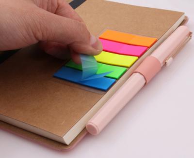 China 2021 Mini Notebook Desk Organizer Memo Note Pads Office Supplies Sticky Note Pads and Page Marker for sale