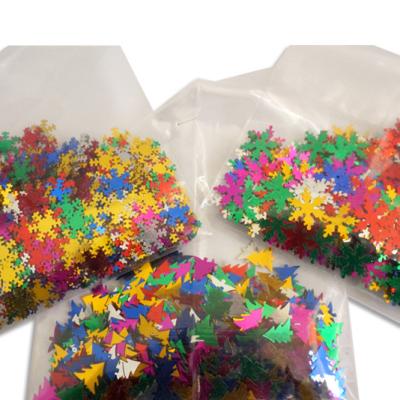 China Paper+iron Shape Custom Color For Party Decoration PVC Confetti for sale