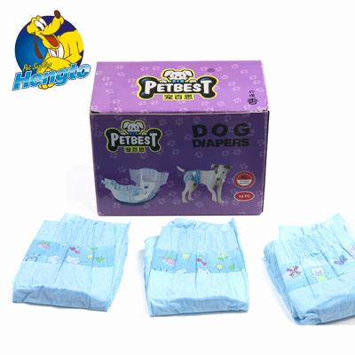 China Sustainable Hot Selling High Quality Disposable Diapers For Dogs for sale