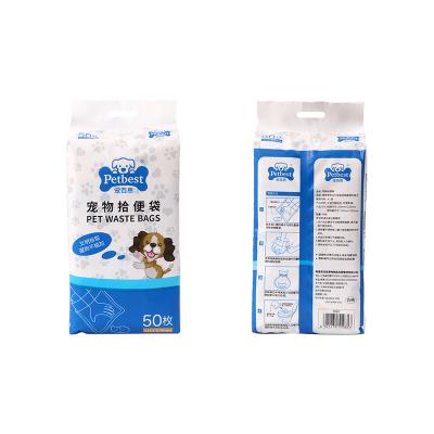 China Customized Viable Water Soluble Pet Tailings Pick Up Bag Disposable Pet Poop Bag for sale