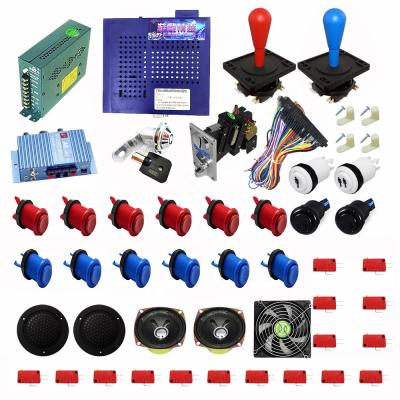 China Zero Delay 412 in 1 Multi Game Board PCB Bundles Kits Parts Raspberry Pi Upright Arcade Cabinet DIY Kit for sale