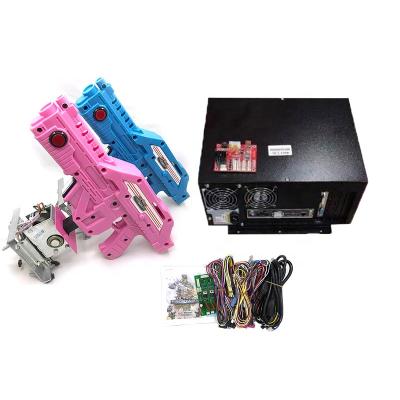 China ghost squad fire guns simulate diy aliens 4 in 1 game pcb arcade gun shooter 4 in aliens 1 launch game kit for sale