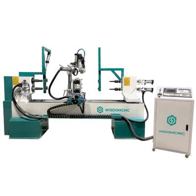 China Table Legs WS-1516 Double Axis Four Blades 220V/380V Automatic Wood CNC Lathe for sale