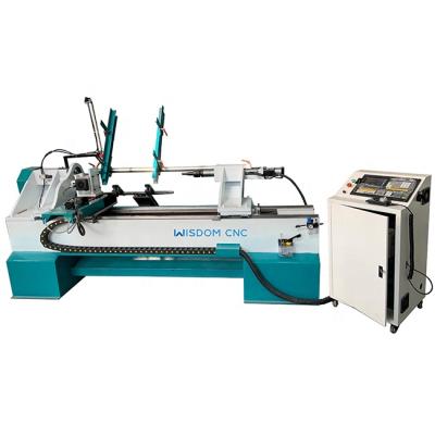 China Building Material Shops WS-L1530A Auto Feeding CNC Automatic Wood Lathe For Furniture Chair Legs And Handles for sale