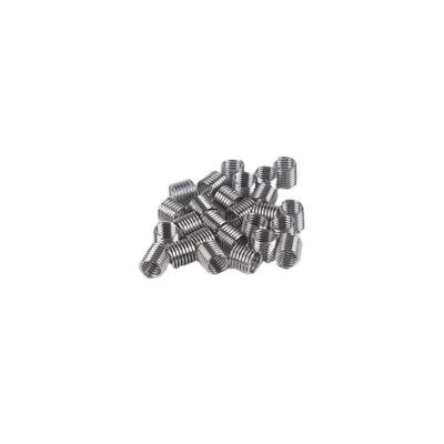 China ZINC merchants wholesales ZINC exquisite thread fastener tangless threaded insert fasteners factory direct for sale