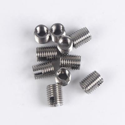 China ZINC High Selling And Professional New Products 302 Stainless Steel Self Tapping Thread Insert With Two Slots Factory Direct for sale