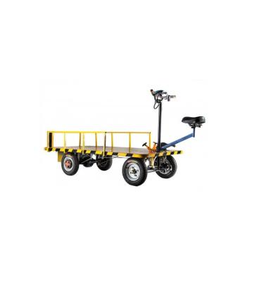 China Muti-function Factory Directly Supply Warehouse 48V1000W Electric Trolley Platform Electric Transport Trolley for sale