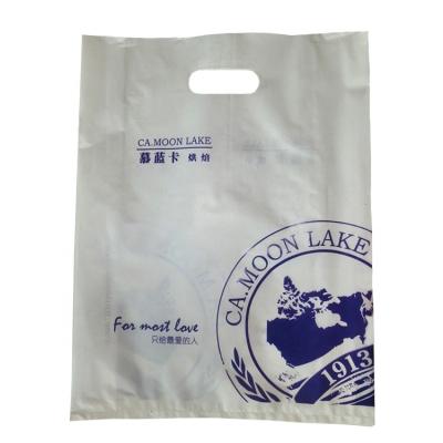 China Reusable Tote Shopping Bags Boutique Gift Gravure Printing Various Sizes Recyclable Packaging Die Cut Plastic Bag With Handle for sale