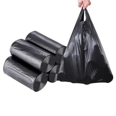 China Vest Handle Garbage Bags Customization LDPE Recyclable Wholesale Compostable Garbage Bags Eco Plastic Roll Garbage Bags for sale