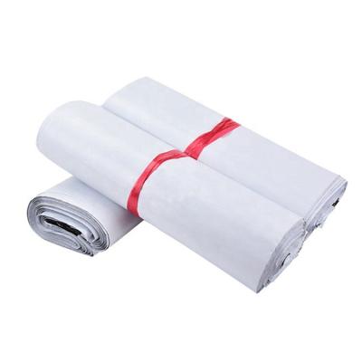 China BIODEGRADABLE Tearproof Self Adhesive Eco Friendly Compostable White Mailing Bag Tearproof Envelope White Express Mailing Bag for sale