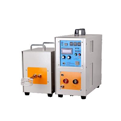 China Machinery Repair Shops Induction Heating Equipment 25kw High Frequency Cast Iron Furnace Metal High Frequency Welding Machine for sale