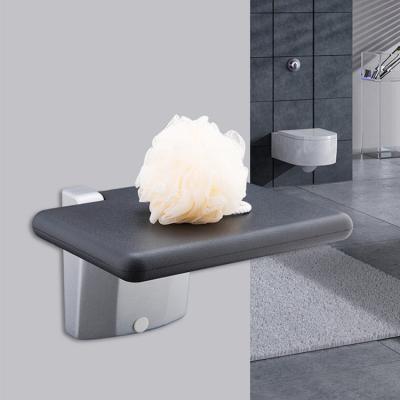 China White Mini Porch Shower Seat New Aisle Wall Chair Modern Folding Shower Stool for sale