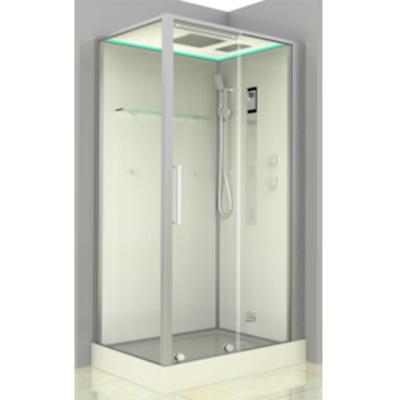 China Modern Contemporary With Roof Frameless Bath Room Steam Shower Enclosure for sale