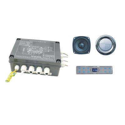 China SPA Bathtub Embedded Gray Massage Bathtub Controller Multifunctional Control Panel for sale