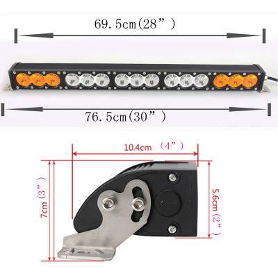 China Car Light 27inch 150W Diecast Aluminum Housing Accessories Amber Led Light Bar Drive Lights Off Road Led 4x4 Led ATV Truck Led Light For Led Car for sale