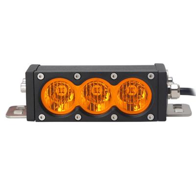 China Aluminum Housing Amber Led Light Bar 30w 180w 300w Working Light Bar 6000k LED Off Road Light Bar Single Row Hot Sale 12V -24V for sale