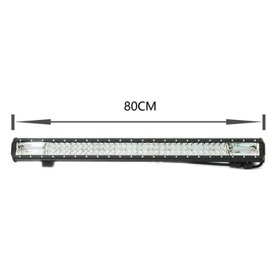 China PC Car Accessories Lightweight Single Truck Off-Road SUV 4X4 Led Light Bar 3 Rows 20 Inch 432w 12v/24v DC Driving Lights Led for sale