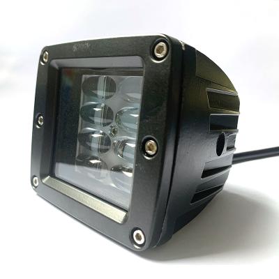 China Car Aluminum Housing Accessories Lights 3 Inch 24W 6D Square Driving Lights Led 12V 24V Off Road Driving Lights For 4X4 SUV Cars Truck UTV ATV for sale