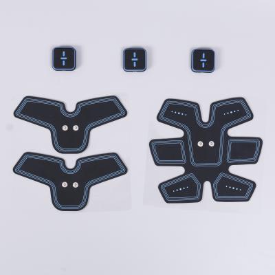 China Custom Logo EMS 10 Modes 25 Intensities Six Pack Muscle Stimulator Wireless Belt Abdomen Trainer For Fitness for sale