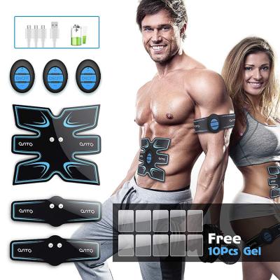 China Portable Muscle Massager ABS Ten Stimulator 10 Modes 25 Intensities Factory Price Electric Muscle Stimulator for sale