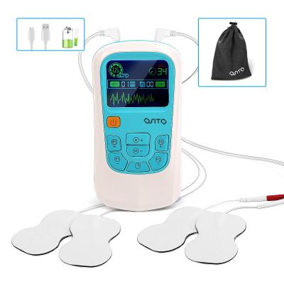 China 25 Modes 50 7000 Intensities Ten Unit Massager Machine Ten Dual Output Digital Therapy Machine With Four Electrode Pads for sale