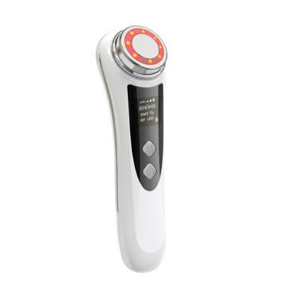 China Face Lift Home Use Beauty Device LED EMS Face Cream Radio Frequency RF Device Anti Aging Beauty Device for sale