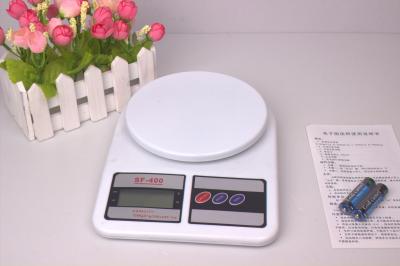 China Protable White Electronic Kitchen Scale KS - 803 Kitchen Digital Weighing Scale for sale