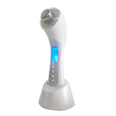 China Multifuction Portable White Electric Facial Cleansing Brush With ABS for sale