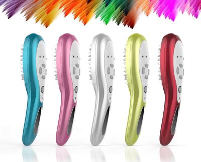 China Customised Color Electric Vibrating Hair Combs And Brushes For Gift Box for sale